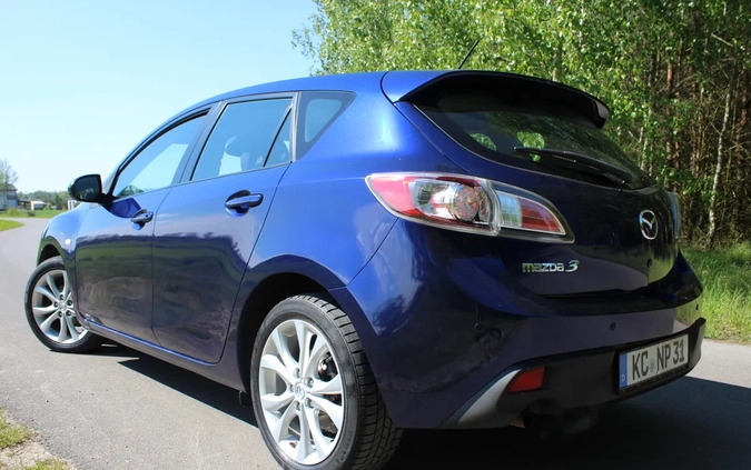 Mazda 3 cena 24500 przebieg: 110653, rok produkcji 2011 z Łęczyca małe 596